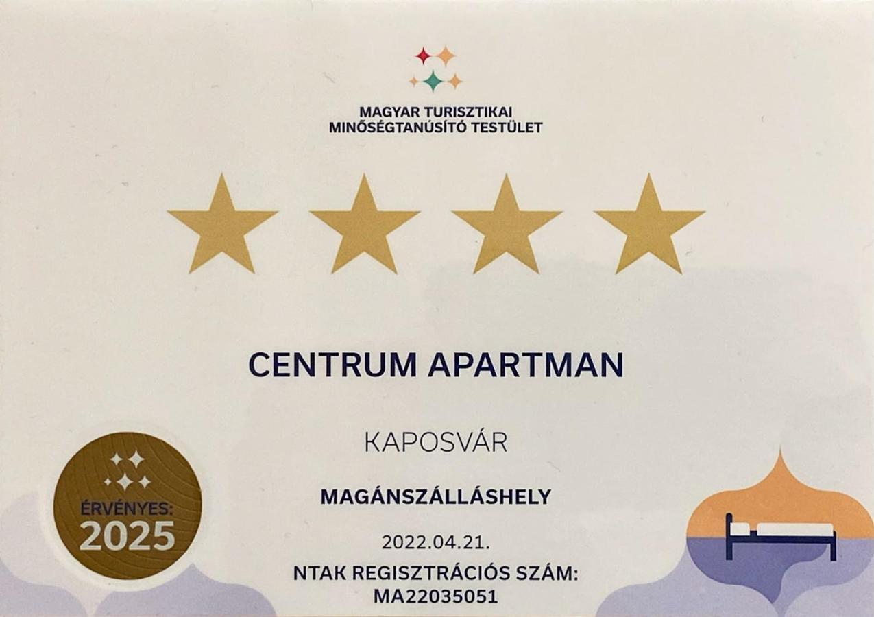 Centrum Apartman Kaposvár Екстериор снимка